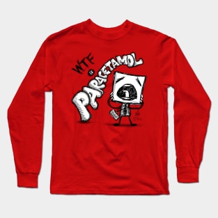 WTF is Paracetamol - Pharmacy Humor Art Long Sleeve T-Shirt